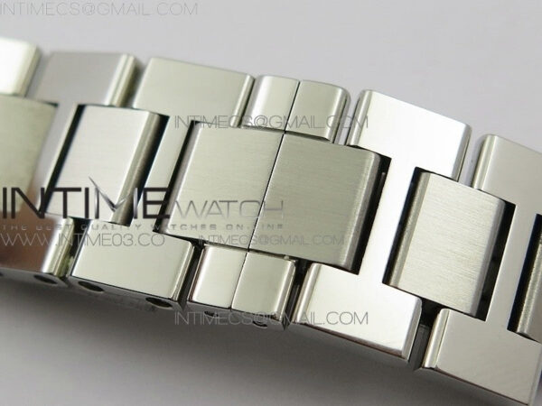 Tank Solo Ladies 25mm SS K11F 1:1 Best Edition White Dial on SS Bracelet Ronda Quartz – Bild 9