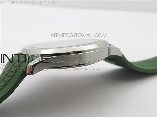 Aquanaut 5168G 42mm SS ZF 1:1 Best Edition Green Dial on Green Rubber Strap 324CS (Free box) – Bild 2