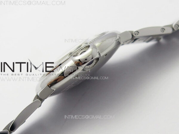 Ballon Bleu 36mm SS K3F 1:1 Best Edition White Textured Dia Markers Dial on SS Bracelet A076 – Bild 10