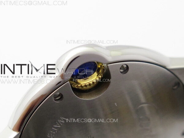 Ballon Bleu 33mm SS/YG K3F 1:1 Best Edition White Textured Dia Markers Dial on SS Bracelet A076 – Bild 10