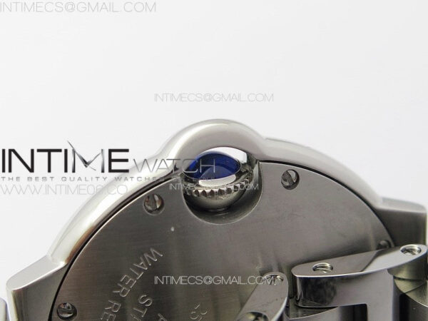 Ballon Bleu 33mm SS K3F 1:1 Best Edition White Textured Dial on SS Bracelet A076 – Bild 10