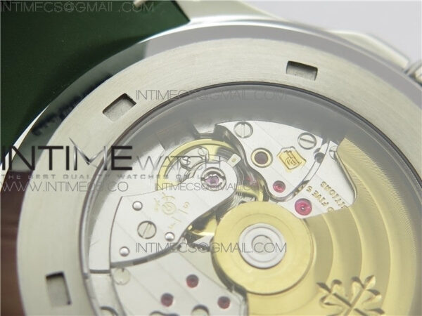 Aquanaut 5168G 42mm SS ZF 1:1 Best Edition Green Dial on Green Rubber Strap 324CS (Free box) – Bild 11