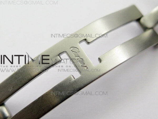 Tank Solo Ladies 28mm SS Diamond Bezel K11F 1:1 Best Edition White Dial on SS Bracelet Ronda Quartz – Bild 11