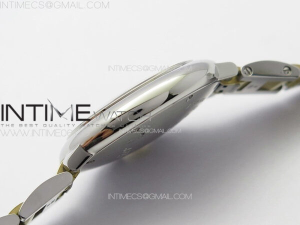 Ballon Bleu 33mm SS/YG K3F 1:1 Best Edition White Textured Dia Markers Dial on SS Bracelet A076 – Bild 13