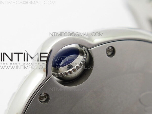 Ballon Bleu T Crystal 36mm SS Full Paved Crystal Dial on SS Bracelet Ronda quartz – Bild 12