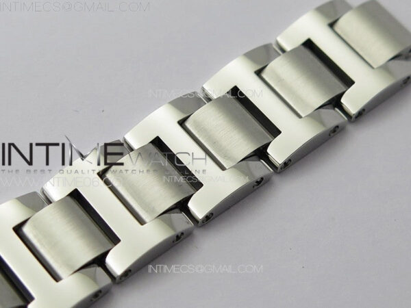 Ballon Bleu 33mm Diamonds Bezel SS K3F 1:1 Best Edition White Textured Dial on SS Bracelet A076 – Bild 12