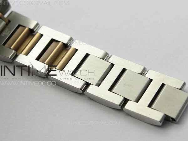 Ballon Bleu 33mm SS/RG K3F 1:1 Best Edition White MOP Dial on SS Bracelet A076 – Bild 13