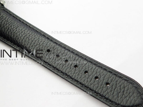 Tank Louis Ladies 25mm SS/Crystal 8848F 1:1 Best Edition White Dial on Black Leather Strap Ronda Quartz – Bild 13