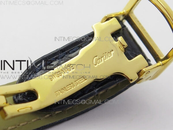 Tank WJTA0029 29mm 8848F YG Silver Dial on Black Croco Strap Ronda Quartz – Bild 14