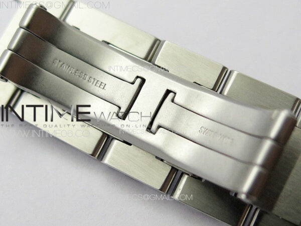 Ballon Bleu 36mm Diamons Bezel SS K3F 1:1 Best Edition White Textured Dial on SS Bracelet A076 – Bild 14