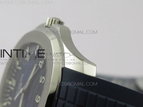 Aquanaut Jumbo 5168G 42mm SS ZF 1:1 Best Edition Blue Dial on Blue Rubber Strap 324CS (Free box) – Bild 14