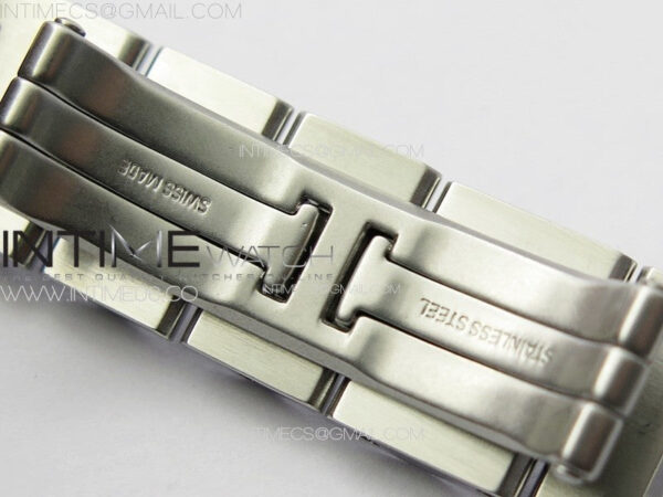 Ballon Bleu 33mm Diamonds Bezel SS K3F 1:1 Best Edition White Textured Dial on SS Bracelet A076 – Bild 14