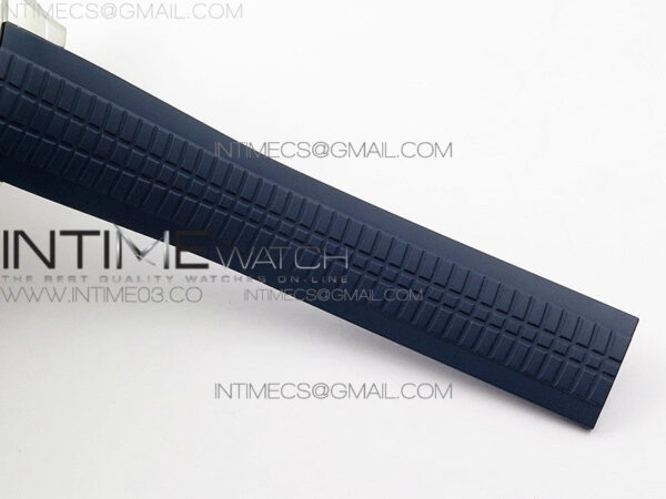 Aquanaut Jumbo 5168G 42mm SS ZF 1:1 Best Edition Blue Dial on Blue Rubber Strap 324CS (Free box) – Bild 15