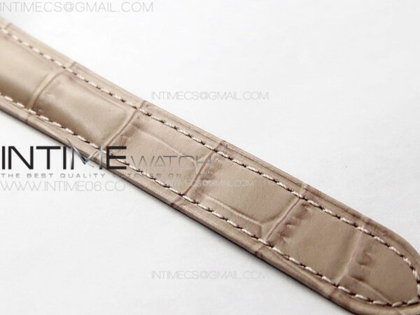 Ballon Bleu 33mm SS K3F 1:1 Best Edition Pink Textured Dial on Pink Leather Strap A076 – Bild 15