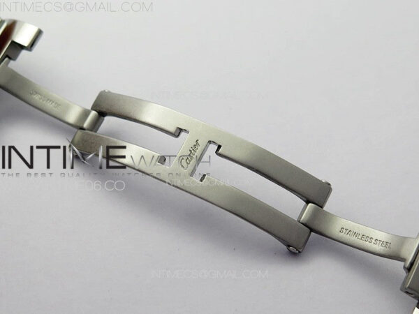Ballon Bleu 36mm SS K3F 1:1 Best Edition White Textured Dia Markers Dial on SS Bracelet A076 – Bild 15