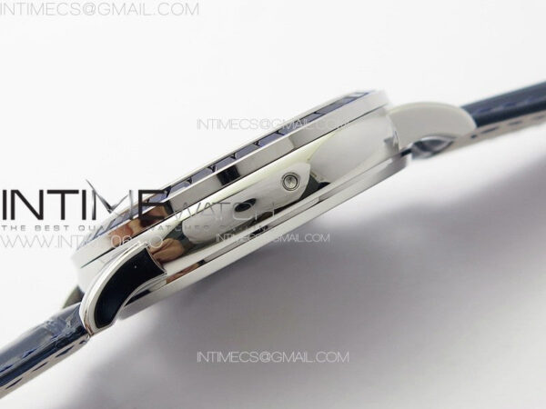 6104P Moon SS 3EF Best Edition Blue Dial Blue T Diamond Bezel on Blue Leather Strap A240 – Bild 10