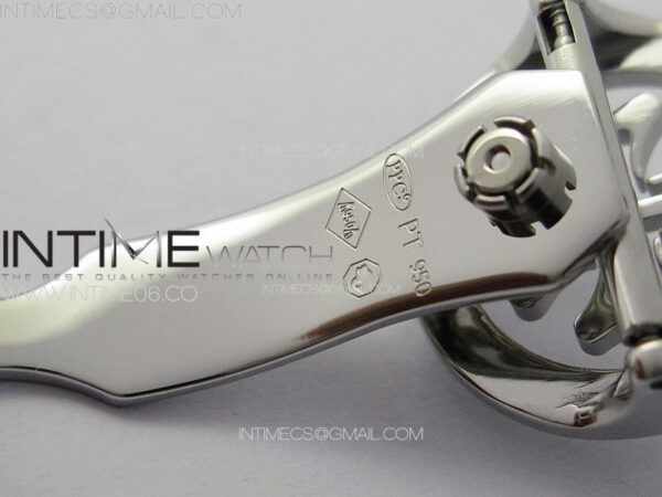 6104P Moon SS 3EF Best Edition Blue Dial Blue T Diamond Bezel on Blue Leather Strap A240 – Bild 15