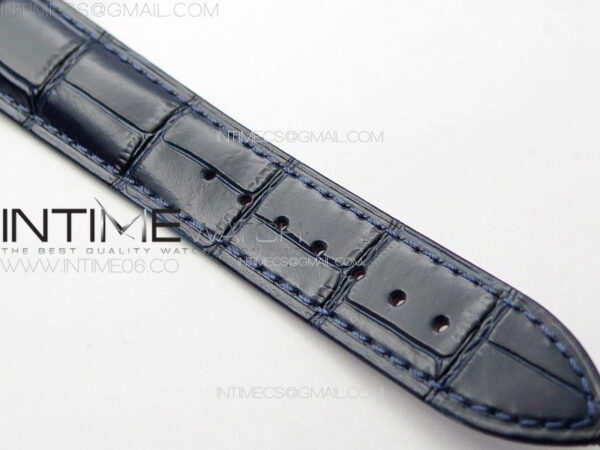 6104P Moon SS 3EF Best Edition Blue Dial Blue T Diamond Bezel on Blue Leather Strap A240 – Bild 16