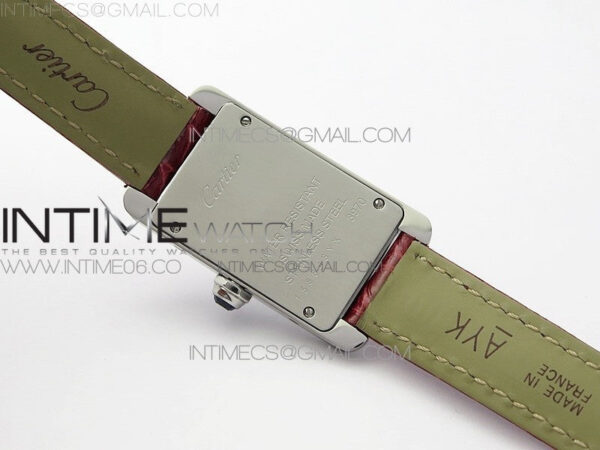 Tank WJTA0029 29mm 8848F SS Silver Dial on Pink Croco Strap Ronda Quartz – Bild 17