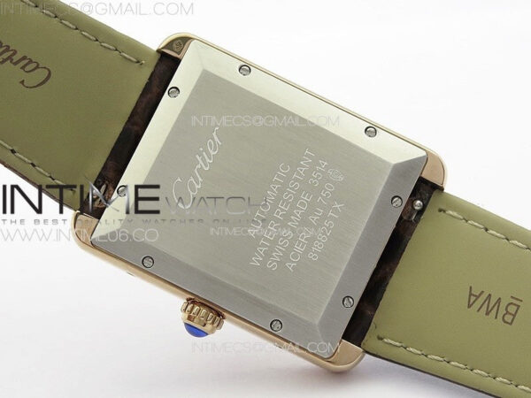 Tank Solo 31mm RG APSF 1:1 Best Edition White Dial on Brown Leather Strap MIYOTA 9015 – Bild 18