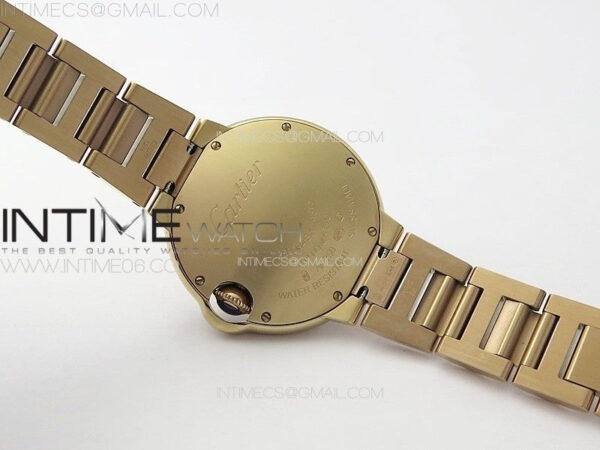 Ballon Bleu 33mm RG K3F 1:1 Best Edition White Textured Dial on SS Bracelet A076 – Bild 18