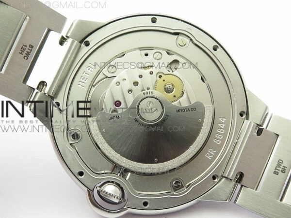 Ballon Bleu T Crystal 42mm SS Full Paved Crystal Dial on SS Bracelet Miyota 9015 – Bild 19