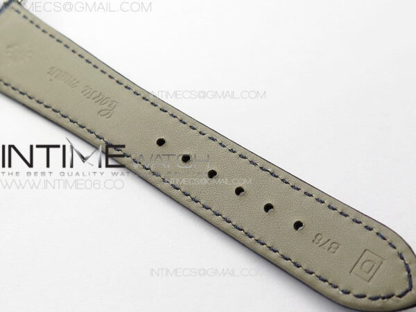 Annual Calendar Moonphase 5396 SS PPF 1:1 Best Edition White Dial on Black Leather Strap A324 – Bild 12