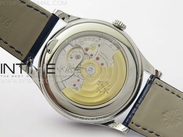 Annual Calendar Moonphase 5396 SS PPF 1:1 Best Edition White Dial on Black Leather Strap A324 – Bild 14
