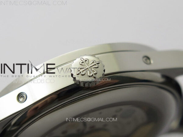 Annual Calendar Moonphase 5396 SS PPF 1:1 Best Edition White Dial on Black Leather Strap A324 – Bild 17