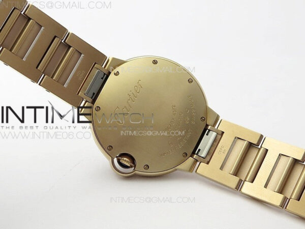 Ballon Bleu 36mm RG K3F 1:1 Best Edition White Textured Dial on SS Bracelet A076 – Bild 20