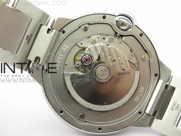 Ballon Bleu T Crystal 42mm SS Full Paved Crystal Dial on SS Bracelet Miyota 9015 – Bild 20