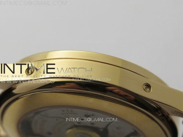 Annual Calendar Moonphase 5396 RG PPF 1:1 Best Edition Blue Dial T Crystal Markers on Blue Leather Strap A324 – Bild 12
