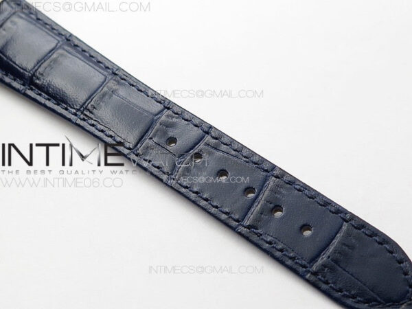 Annual Calendar Moonphase 5396 RG PPF 1:1 Best Edition Blue Dial T Crystal Markers on Blue Leather Strap A324 – Bild 16