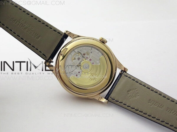 Annual Calendar Moonphase 5396 RG PPF 1:1 Best Edition Blue Dial T Crystal Markers on Blue Leather Strap A324 – Bild 18