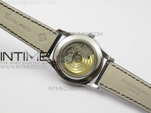 COMPLICATIONS SERIES Moonphase SS KMF Blue Dial on Black Leather Strap Cal.324 – Bild 11