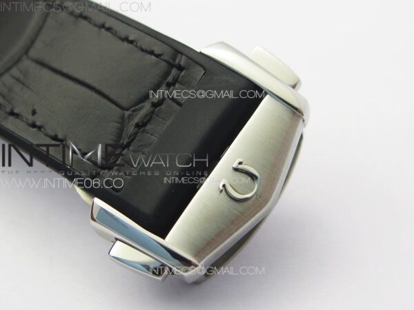Constellation 41mm YG/Black Ceramic Bezel VSF 1:1 Best Edition Silver Dial on Black Gummy Strap A8900 – Bild 13