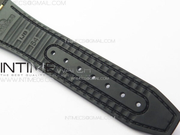 Constellation 41mm YG/Black Ceramic Bezel VSF 1:1 Best Edition Silver Dial on Black Gummy Strap A8900 – Bild 18