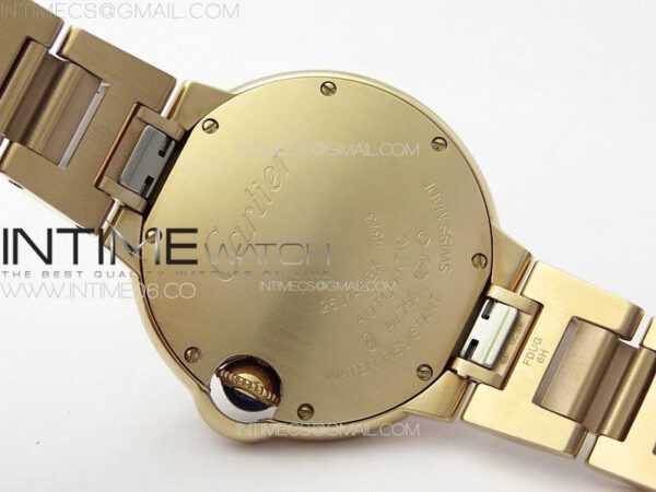 Ballon Bleu 33mm RG K3F 1:1 Best Edition White Textured Dial on SS Bracelet A076 – Bild 22