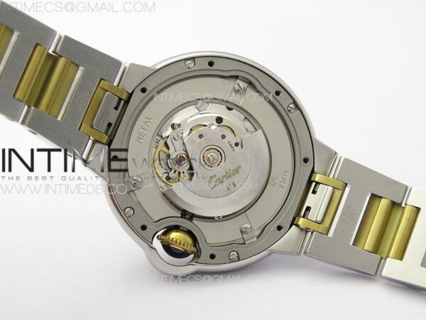 Ballon Bleu 33mm SS/YG K3F 1:1 Best Edition White Textured Dia Markers Dial on SS Bracelet A076 – Bild 24
