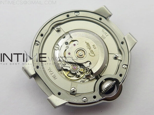 Ballon Bleu 33mm Diamonds Bezel SS K3F 1:1 Best Edition White Textured Dial on SS Bracelet A076 – Bild 24