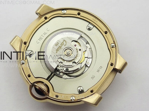 Ballon Bleu 36mm Double Diamonds Bezel RG K3F 1:1 Best Edition White Textured Dial on SS Bracelet A076 – Bild 24