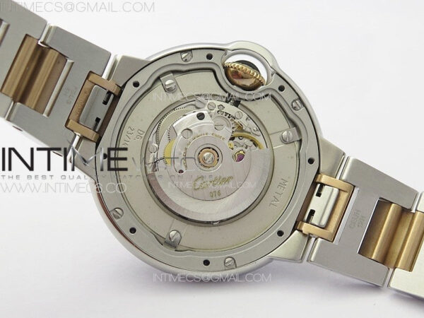 Ballon Bleu 33mm SS/RG K3F 1:1 Best Edition White MOP Dial on SS Bracelet A076 – Bild 25