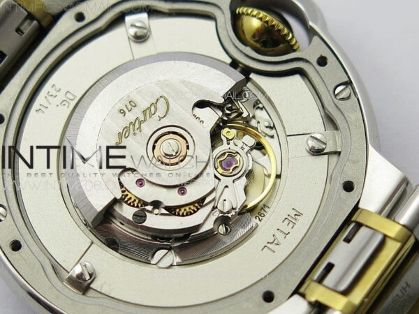 Ballon Bleu 33mm SS/YG K3F 1:1 Best Edition White Textured Dia Markers Dial on SS Bracelet A076 – Bild 26