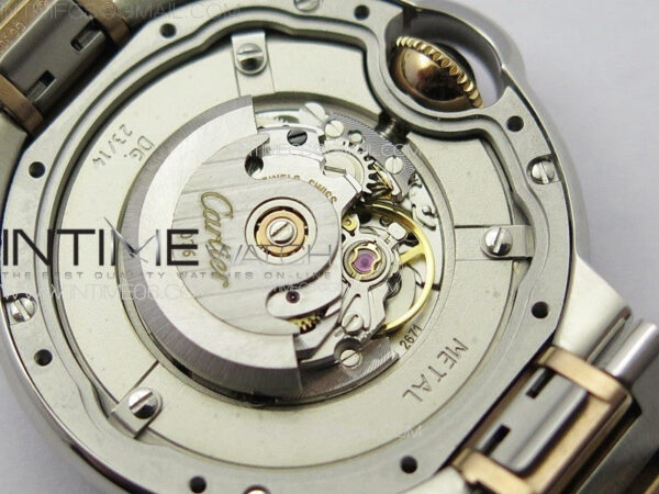 Ballon Bleu 33mm SS/RG K3F 1:1 Best Edition White MOP Dial on SS Bracelet A076 – Bild 26