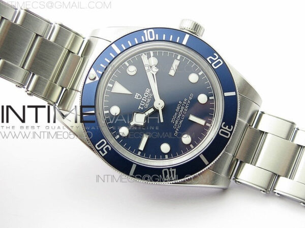 Black Bay Fifty Eight 39mm SS ZF 1:1 Best Edition Blue Dial on SS Bracelet A2824 – Bild 2