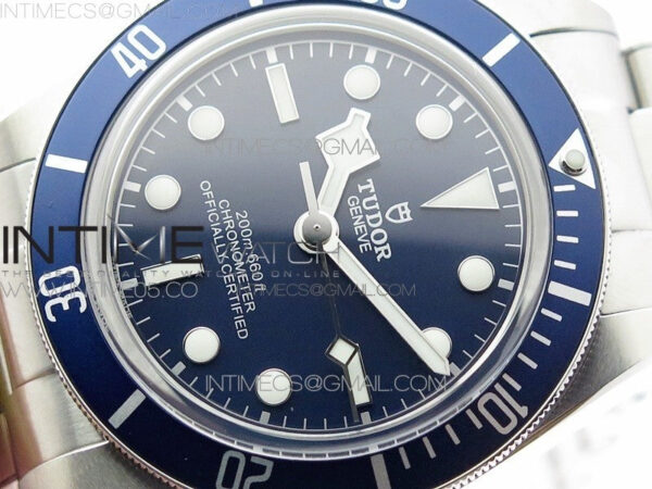 Black Bay Fifty Eight 39mm SS ZF 1:1 Best Edition Blue Dial on SS Bracelet A2824 – Bild 4