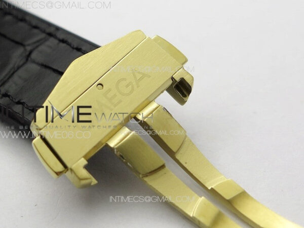 Constellation 41mm YG/Black Ceramic Bezel VSF 1:1 Best Edition Black Dial on Black Gummy Strap A8900 – Bild 14