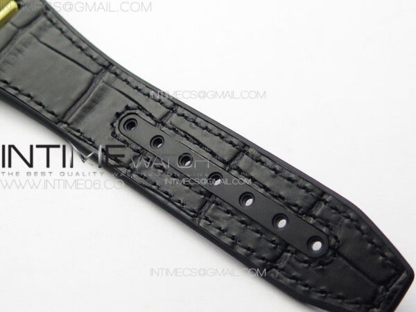Constellation 41mm YG/Black Ceramic Bezel VSF 1:1 Best Edition Black Dial on Black Gummy Strap A8900 – Bild 15