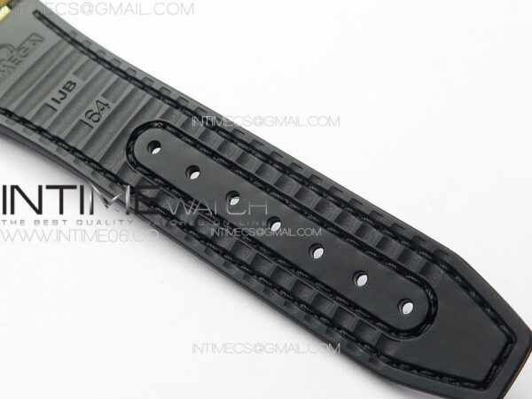 Constellation 41mm YG/Black Ceramic Bezel VSF 1:1 Best Edition Black Dial on Black Gummy Strap A8900 – Bild 16