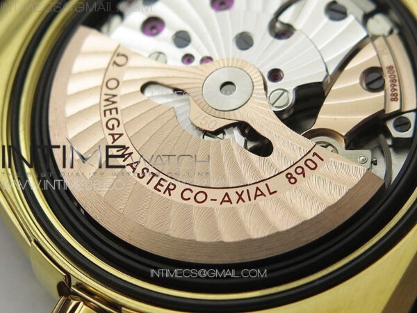 Constellation 41mm YG/Black Ceramic Bezel VSF 1:1 Best Edition Black Dial on Black Gummy Strap A8900 – Bild 24